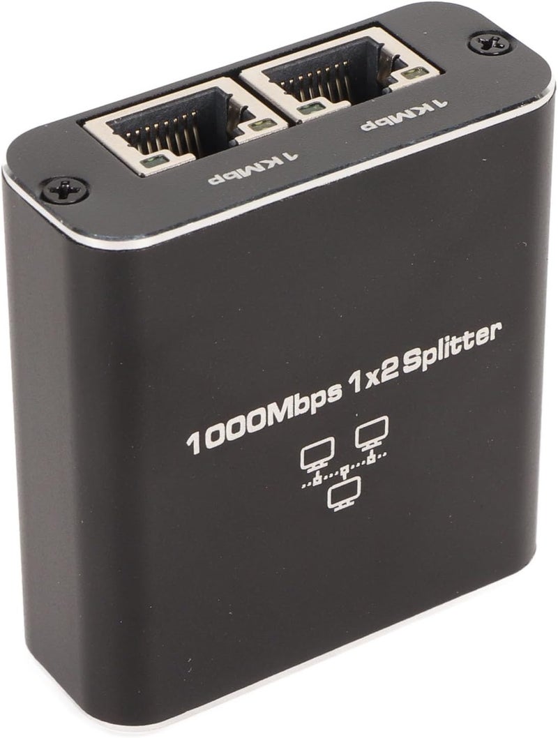 Yoidesu ETAP-2003 10/100/1000Base T Gigabit Ethernet Network TAP, Powerful Aluminum Alloy Ethernet Splitter, Supports 1000Mbps, Simultaneous Internet Access for PCs and Laptops - Image 1